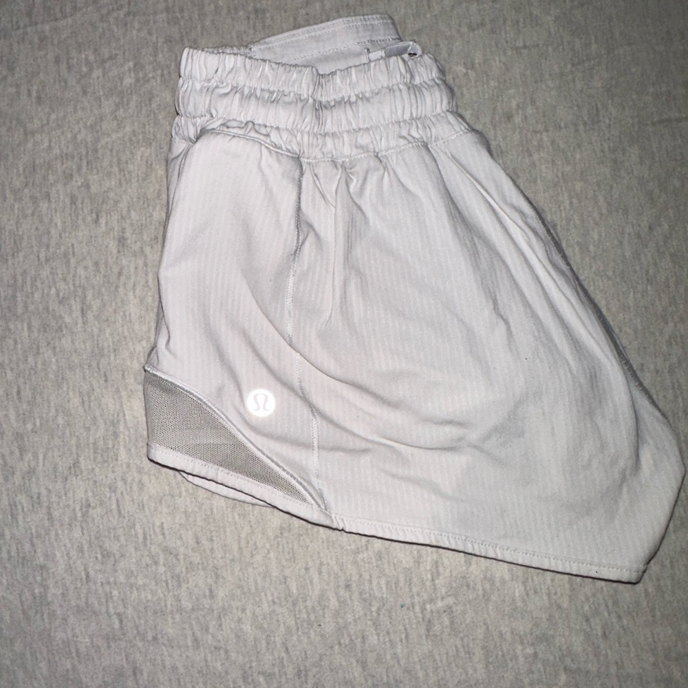 Lululemon hotty hot shorts. Size 2. Color white.